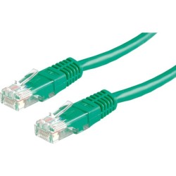 PATCH CORD UTP GEMBIRD Cat5e, cupru-aluminiu, 5 m, verde, AWG26, "PP12-5M/G" (timbru verde 0.18 lei)