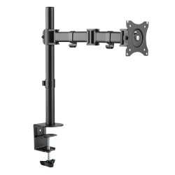 SUPORT de birou LOGILINK, pt 1 TV/monitor plat, diag. max 27 inch, rotatie, inclinare, pivotare, orizontala, verticala, totala, 