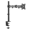 SUPORT de birou LOGILINK, pt 1 TV/monitor plat, diag. max 27 inch, rotatie, inclinare, pivotare, orizontala, verticala, totala, 