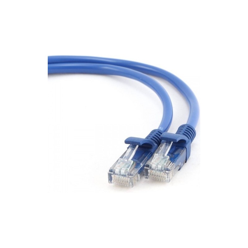 PATCH CORD UTP GEMBIRD Cat5e, cupru-aluminiu, 5 m, albastru, AWG26, "PP12-5M/B"/ 45505694 (timbru verde 0.18 lei)