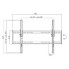 SUPORT de perete LOGILINK, pt 1 TV/monitor plat, diag. max 70 inch, inclinare, max 35 Kg, "BP0039"