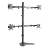 SUPORT de birou LOGILINK, pt 4 TV/monitor plat, diag. max 32 inch, rotatie, inclinare, pivotare, orizontala, verticala, totala, 