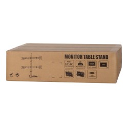 SUPORT de birou LOGILINK, pt 4 TV/monitor plat, diag. max 32 inch, rotatie, inclinare, pivotare, orizontala, verticala, totala, 