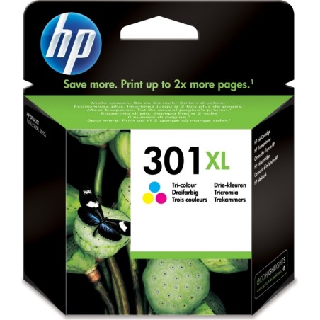 Cartus Cerneala Original HP Color, nr.301XL, pentru DJ1000|1050|1055|2050|3050, , (timbru verde 0.15 lei), "CH564EE"