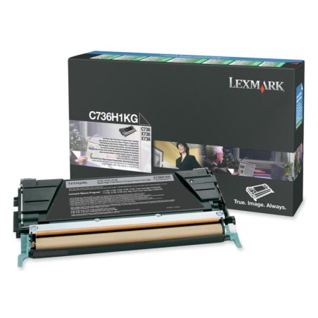 Toner Original Lexmark Black, C736H1KG, pentru C736|X736|X738, 12K, (timbru verde 1.2 lei) , "C736H1KG"
