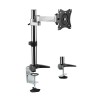 SUPORT de birou LOGILINK, pt 1 TV/monitor plat, diag. max 27 inch, rotatie, inclinare, pivotare, orizontala, verticala, totala, 