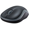 MOUSE LOGITECH, "M185", PC sau NB, wireless, 2.4GHz, optic, 1000 dpi, butoane/scroll 3/1, , negru,45008575  "910-002238" (timbru
