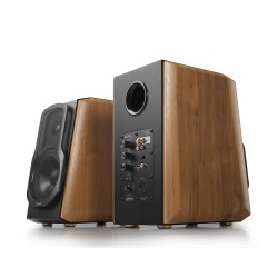 BOXE EDIFIER 2.0, RMS: 120W (2 x 25W, 2 x 35W), bluetooth, telecomanda wireless, volum, bass, treble, coaxial, optic, brown, "S1