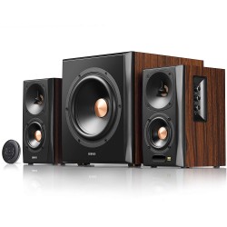 BOXE EDIFIER 2.1, RMS: 155W (2 x 10W, 2 x 30W, 1 x 75W), bluetooth, telecomanda wireless, woofer wireless, volum, bass, treble, 
