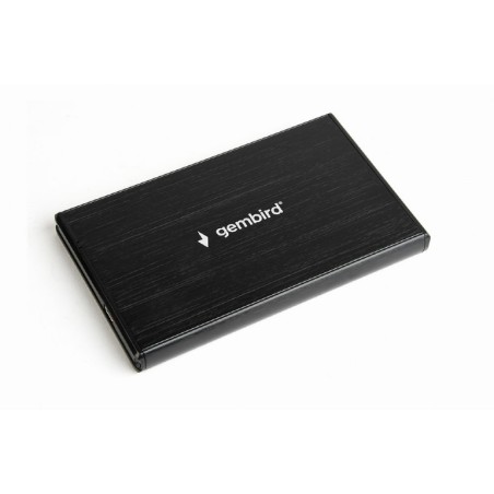RACK extern pt. HDD/ SSD 2.5", GEMBIRD, interfata S-ATA, interfata PC: USB 3.0, negru, aluminiu, "EE2-U3S-3" (timbru verde 0.8 l
