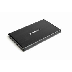 RACK extern pt. HDD/ SSD 2.5", GEMBIRD, interfata S-ATA, interfata PC: USB 3.0, negru, aluminiu, "EE2-U3S-3" (timbru verde 0.8 l