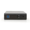RACK extern GEMBIRD, extern pt. HDD, 3.5 inch, S-ATA, interfata PC USB 3.0, aluminiu, negru, "EE3-U3S-3" (timbru verde 0.8 lei)