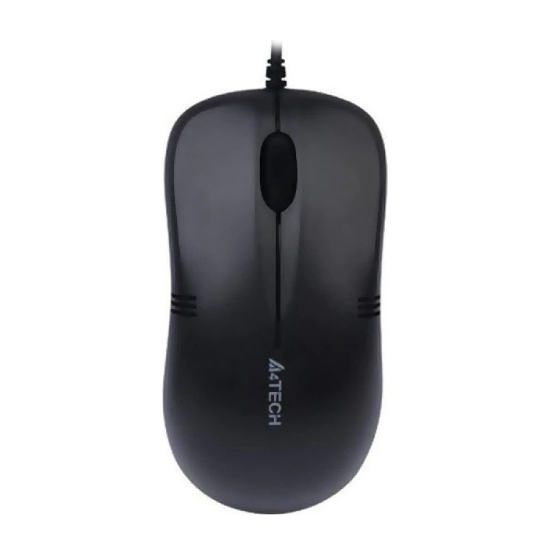 MOUSE A4tech, PC sau NB, cu fir, USB, optic, 1000 dpi, butoane/scroll 3/1, , negru, "OP-560NU-1" (timbru verde 0.18 lei)