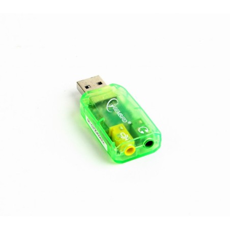 PLACA de SUNET GEMBIRD, extern, interfata USB, conectori 3.5 mm jack, "SC-USB-01"
