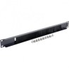 PANOU intrare cabluri GEMBIRD, tip masca orizontala cu perii, 19 inch, 1U, gri, "19A-BRUSH-02"