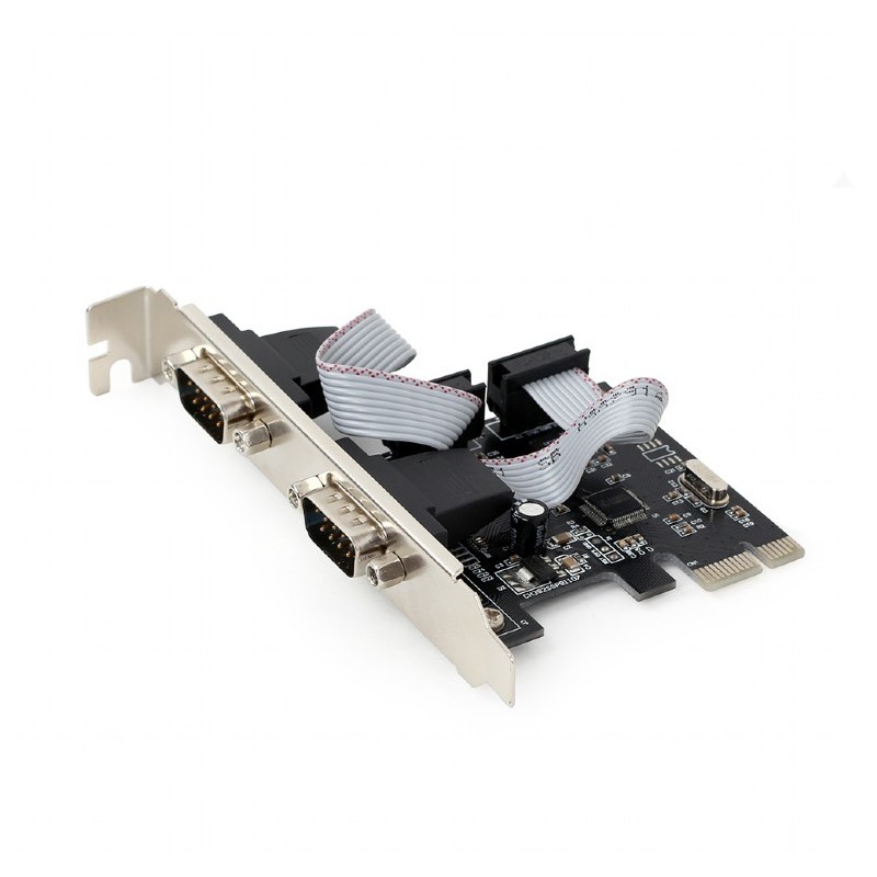CARD adaptor GEMBIRD, PCI-Express la 2 x Port Serial, cu bracket low-profile "SPC-22"