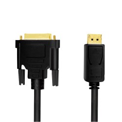 DisplayPort cable, DP 1.2 to DVI, 5m "CV0133" (timbru verde 0.8 lei)