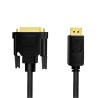 DisplayPort cable, DP 1.2 to DVI, 5m "CV0133" (timbru verde 0.8 lei)