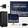 DisplayPort cable, DP 1.2 to DVI, 5m "CV0133" (timbru verde 0.8 lei)