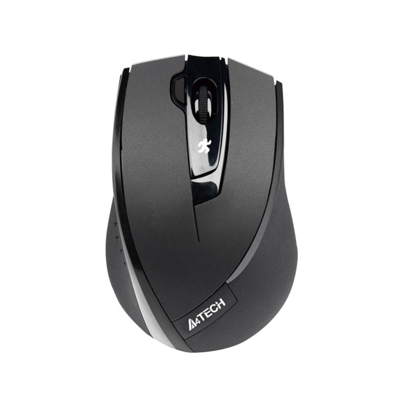 MOUSE A4tech, PC sau NB, wireless, 2.4GHz, optic, 2000 dpi, butoane/scroll 4/1, , negru, "G7-600NX-1" 45506723 (timbru verde 0.1