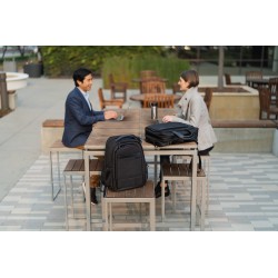RUCSAC KENSINGTON, pt. notebook de max. 15.6 inch, 1 compartiment, buzunar frontal x 3 | buzunar lateral x 2, waterproof, polies
