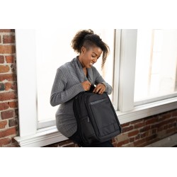 RUCSAC KENSINGTON, pt. notebook de max. 14 inch, 1 compartiment, buzunar frontal x 3 | buzunar lateral x 2, waterproof, polieste