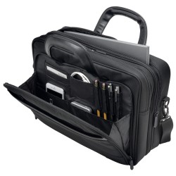 GEANTA KENSINGTON, pt. notebook de max. 15.6 inch, 2 compartimente, buzunar frontal x 2, waterproof, poliester, negru, "K60386EU