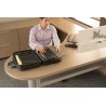 GEANTA KENSINGTON, pt. notebook de max. 15.6 inch, 2 compartimente, buzunar frontal x 2, waterproof, poliester, negru, "K60386EU
