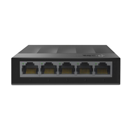 SWITCH TP-LINK  5 porturi Gigabit LiteWave, fanless "LS1005G" (timbru verde 2 lei)