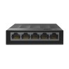 SWITCH TP-LINK  5 porturi Gigabit LiteWave, fanless "LS1005G" (timbru verde 2 lei)