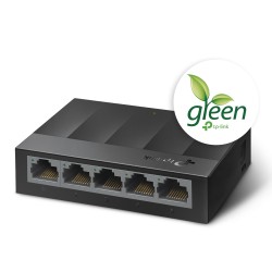 SWITCH TP-LINK  5 porturi Gigabit LiteWave, fanless "LS1005G" (timbru verde 2 lei)