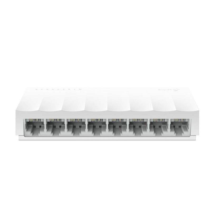 SWITCH TP-LINK  8 porturi 10/100 Mbps LiteWave  "LS1008" (timbru verde 0.8 lei)