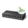 SWITCH TP-LINK  8 porturi Gigabit LiteWave, fanless "LS1008G" (timbru verde 2 lei)