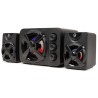 BOXE SPACER Gaming 2.1, RMS: 11W (2 x 3W + 5W), control volum, bass si inalte, subwoofer lemn MDF, 3 x LED, USB power, black, "S