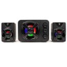 BOXE SPACER Gaming 2.1, RMS: 11W (2 x 3W + 5W), control volum, bass si inalte, subwoofer lemn MDF, 3 x LED, USB power, black, "S