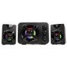 BOXE SPACER Gaming 2.1, RMS: 11W (2 x 3W + 5W), control volum, bass si inalte, subwoofer lemn MDF, 3 x LED, USB power, black, "S
