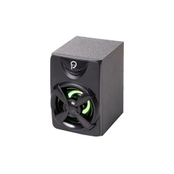BOXE SPACER Gaming 2.1, RMS: 11W (2 x 3W + 5W), control volum, bass si inalte, subwoofer lemn MDF, 3 x LED, USB power, black, "S