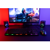 BOXE SPACER Gaming 2.1, RMS: 11W (2 x 3W + 5W), control volum, bass si inalte, subwoofer lemn MDF, 3 x LED, USB power, black, "S