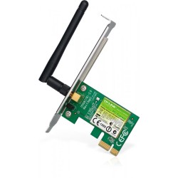 PLACA RETEA TP-LINK , intern wireless 2.4 GHz, PCI-E, port, 150 Mbps, antena externa detasabila x 1, "TL-WN781ND"