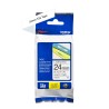 Banda Laminata Original Brother Black on White, TZE251, pentru P-Touch D600VP|E550WVP|P700|P750W, 24mm x 8m, incl.TV 0 RON, "TZE