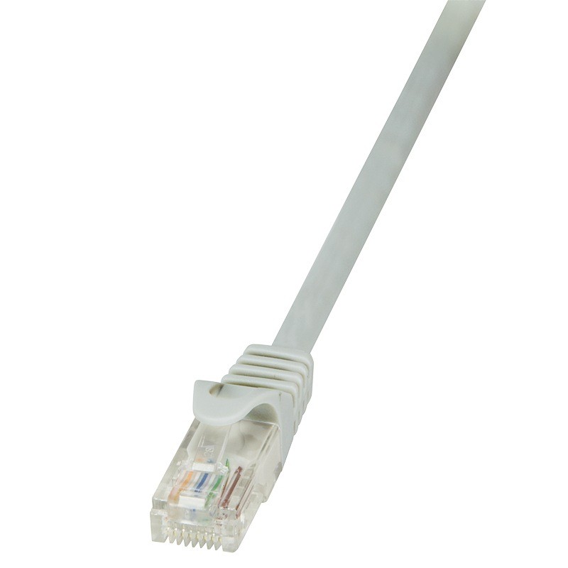 PATCH CORD UTP LOGILINK Cat5e, cupru-aluminiu, 7.5 m, gri, AWG26, "CP1082U" (timbru verde 0.18 lei)