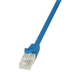 PATCH CORD UTP LOGILINK Cat6, cupru-aluminiu, 0.25 m, albastru, AWG24, "CP2016U" (timbru verde 0.08 lei)