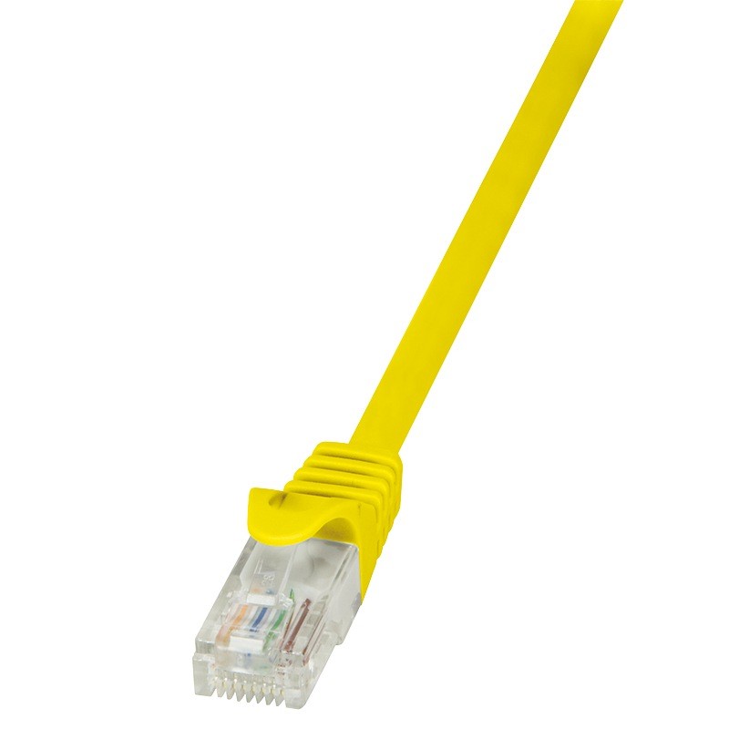 PATCH CORD UTP LOGILINK Cat6, cupru-aluminiu, 1 m, galben, AWG24, "CP2037U" (timbru verde 0.08 lei)