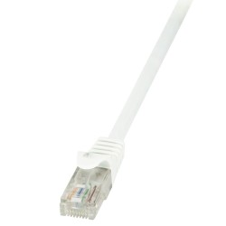 PATCH CORD UTP LOGILINK Cat6, cupru-aluminiu, 5 m, alb, AWG24, "CP2071U" (timbru verde 0.18 lei)