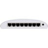 SWITCH D-LINK  8 porturi Gigabit, carcasa plastic. "DGS-1008D"/45503414 (timbru verde 2 lei)