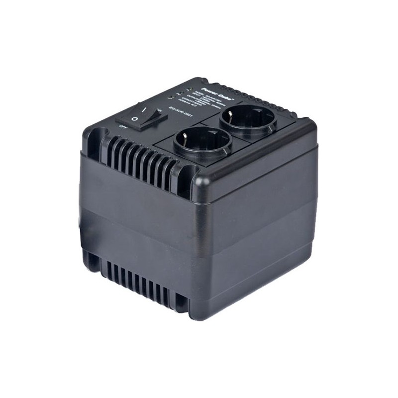AVR GEMBIRD   500VA/ 300W, 2 x socket Schuko, indicatie status cu LED, sinusoida pura, "EG-AVR-0501" i) (timbru verde 4 lei)