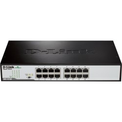 SWITCH D-LINK 16 porturi Gigabit. carcasa metalica, "DGS-1016D" (timbru verde 2 lei)