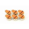 BATERIE GEMBIRD, butoni (ZA13), 1.4V zinc, 6 buc., "EG-BA-ZA13-01" (timbru verde 0.06 lei)