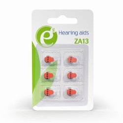 BATERIE GEMBIRD, butoni (ZA13), 1.4V zinc, 6 buc., "EG-BA-ZA13-01" (timbru verde 0.06 lei)