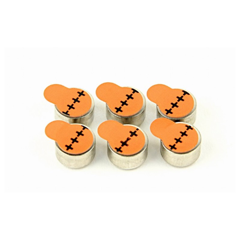 BATERIE GEMBIRD, butoni (ZA13), 1.4V zinc, 6 buc., "EG-BA-ZA13-01" (timbru verde 0.06 lei)